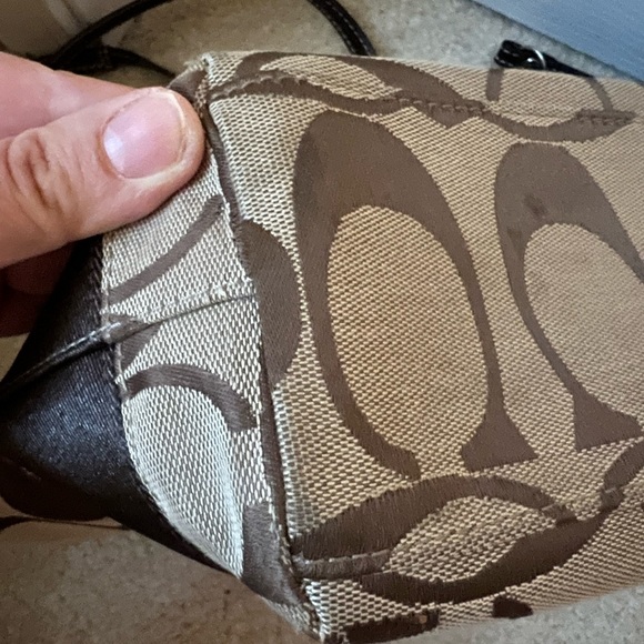 Brown coach bag in great condition - Picture 8 of 9